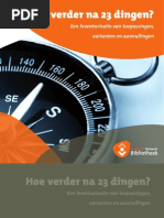 Download Hoe Verder Na 23 Dingen by Cubiss SN27450468 doc pdf