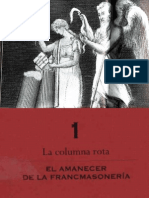 Capitulo 1 La Columna Rota Elamanecer de La Francmasoneria