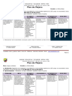 Plan de Mejora 2 - 2013-2014