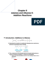 Alkenes and Alkynes II Addition Reactions