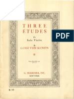 IMSLP16552-Kunits - Etudes For Violin