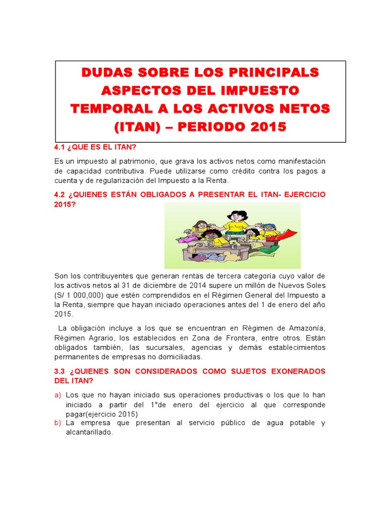 El Itan | PDF | Impuesto sobre la renta | Impuestos