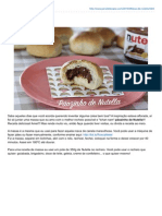 Pão de Nutella