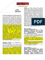 STF e STJ - Princípio Da Insignificância PDF