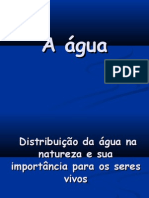 Distribuição Da Água Na Natureza e Sua