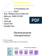 Components of A Microprocessor/controller