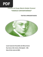I Evento Do Grupo Aberto Sandor Ferenczi - Textos Apresentados