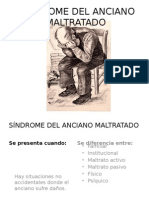 Síndrome Del Anciano Maltratado