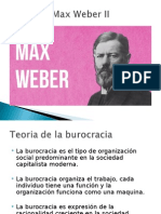 Max Weber II - Diapositiva