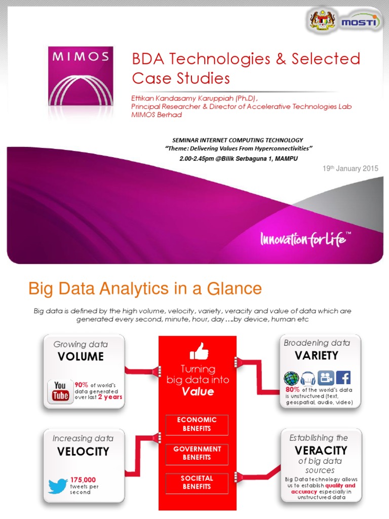 BDA Technology and Case Studies Overview | PDF | Apache Spark | Big Data