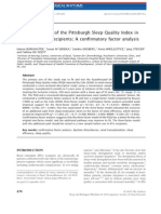 Burkhalter_Structure Validity of the PSQI