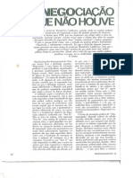 1984 Wanderley Guilherme Dos Santos Sobre a Negociação