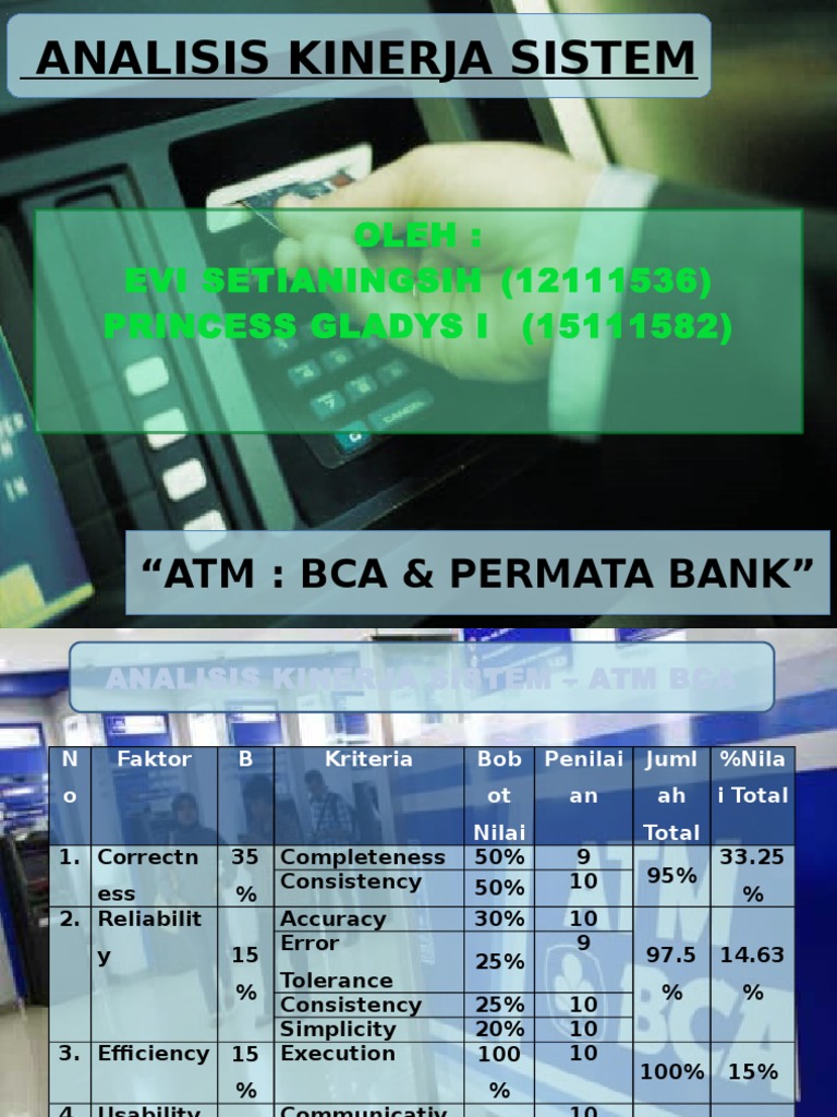 ATM System Performance Analysis | PDF | Computers