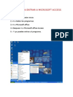 Pasos para Entrar A Microsoft Access