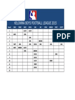 Footballdraft Grid