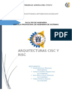 Arquitecturas CISC y RISC