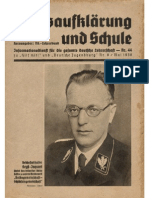 Volksaufkärung Und Schule Nr.44 Mai 1938