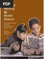Download Teaching Reading is Rocket Science by jennifer self SN27456514 doc pdf