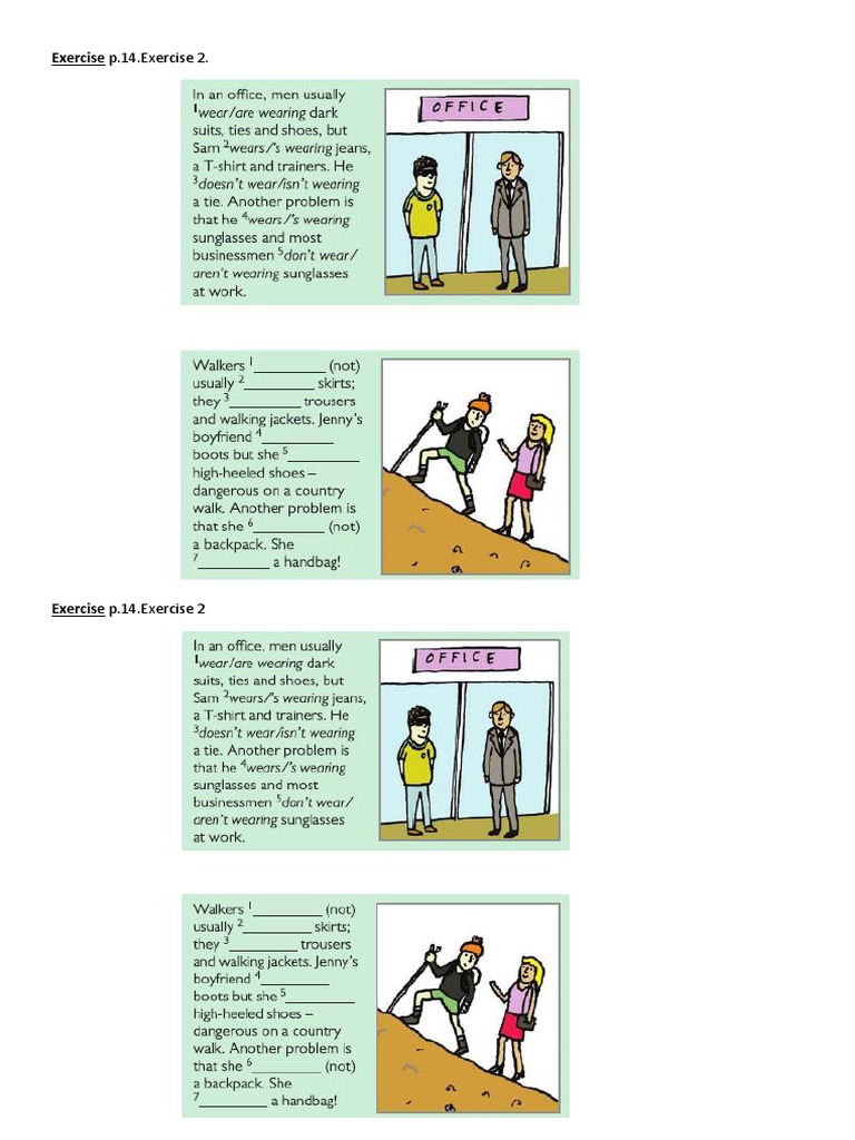 Exercise 2 Solutions for Page 14 | PDF
