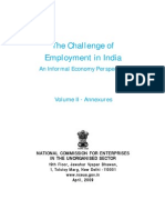 The Challenge of Employment in India (Vol. II)