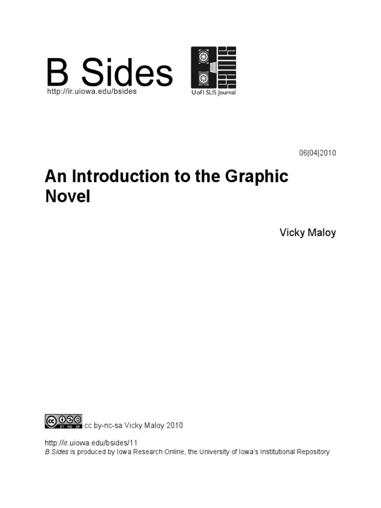 An Introduction To The Graphic Novel PDF Comics Entertainment