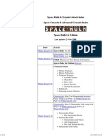 Space Hulk 1e Index