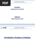 Aulas_Engenharia Do Produto 8NA EEM_2015_1sem