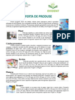 oferta produse editura evident