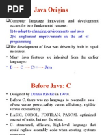 Introduction To Java