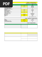 Chiller Comparative Technical Comparative