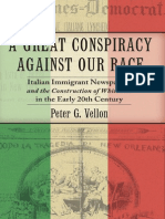 A Great Conspiracy Against Our Race PDF