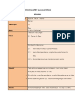 Contoh Rancangan Pen Gajaran Harian Sejarah