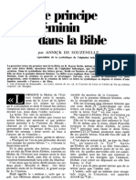 Annick de Souzenelle - Le Principe Féminin Dans La Bible 1984