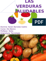 Las Verduras Saludables(Belen Barrales 4to)