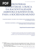 Sergio Aquino Fronteiras Planetarias