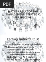 Partner Relationship Management - Strategic Perspective