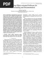 Visualizing Object-oriented Software for Understanding and Documentation