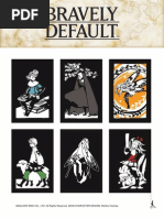 Bravely Default AR Cards