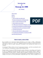 Introducción Al Mensaje de 1888 (Justificación Por La Fe)