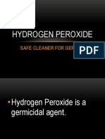 H2O2 Hydrogen Peroxide Cleaners