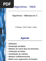 Aula 17 - Matrizes Em Linguagem C