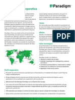 Corporate Fact Sheet Spanish
