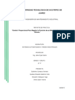 Reporte Control de Posicion de Motor Dc