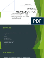 Anemia Megaloblastica F