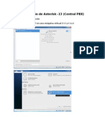 Instalacion Asterisk-13 (Central PBX)