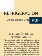 Refrigeración Operaciones Unitarias