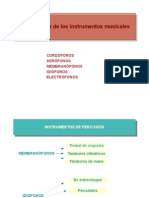 Clasificacion Percusion Idofonos PDF