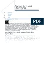 Command Prompt for Networking