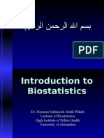 Biostatistics Intro