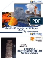 Estudios Geotécnicos en Obras Civiles (Elaine Valbuena)